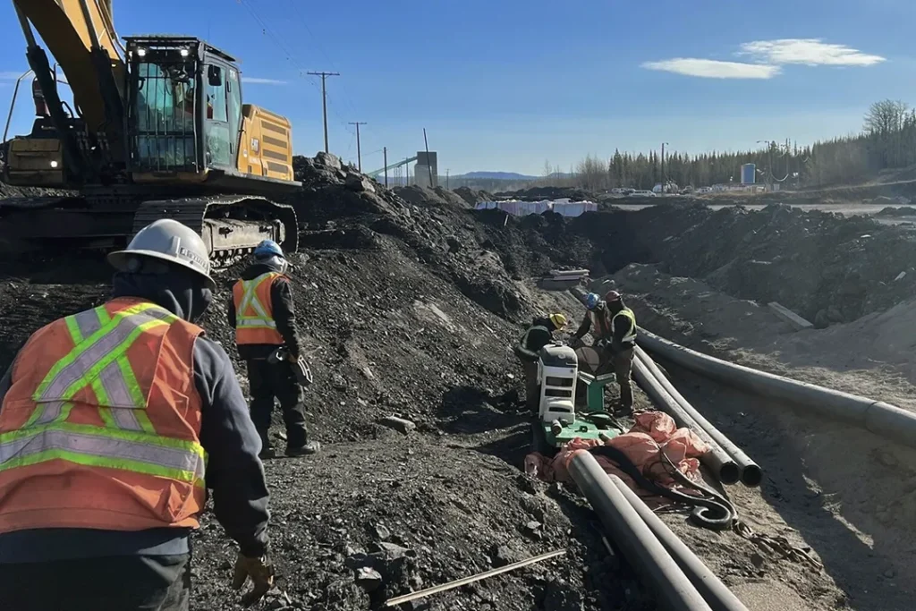 Industrial Project Pipe Laying